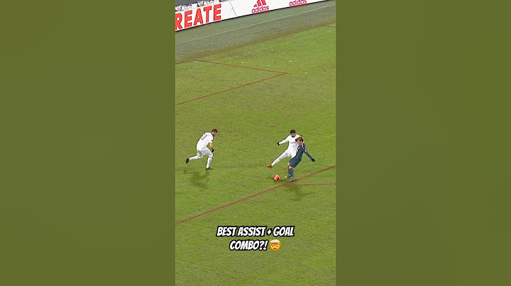 The assist 😍 the finish 😎