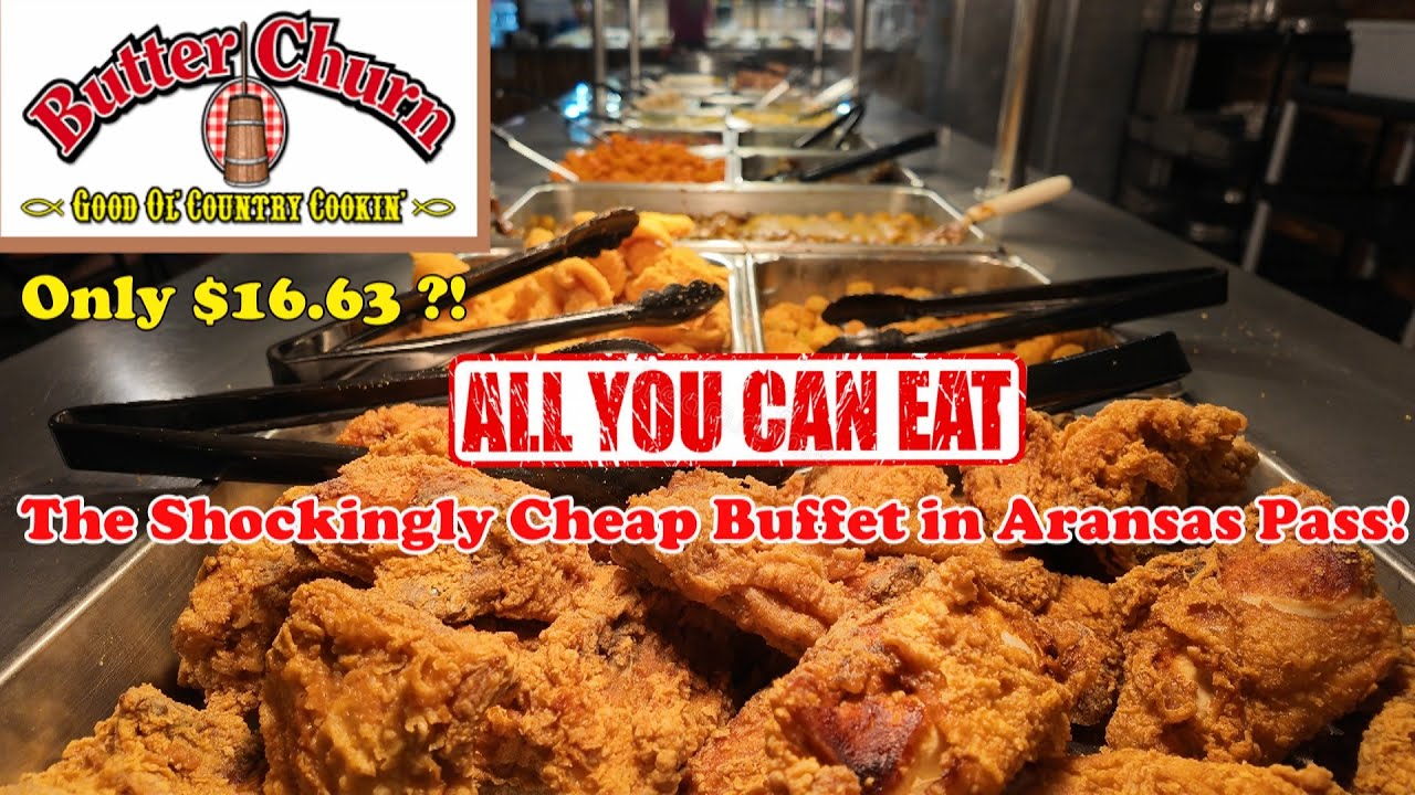 16,63 доллара за стейк из вырезки AYCE, жареную курицу, жареный куриный стейк в ресторане Butter ...