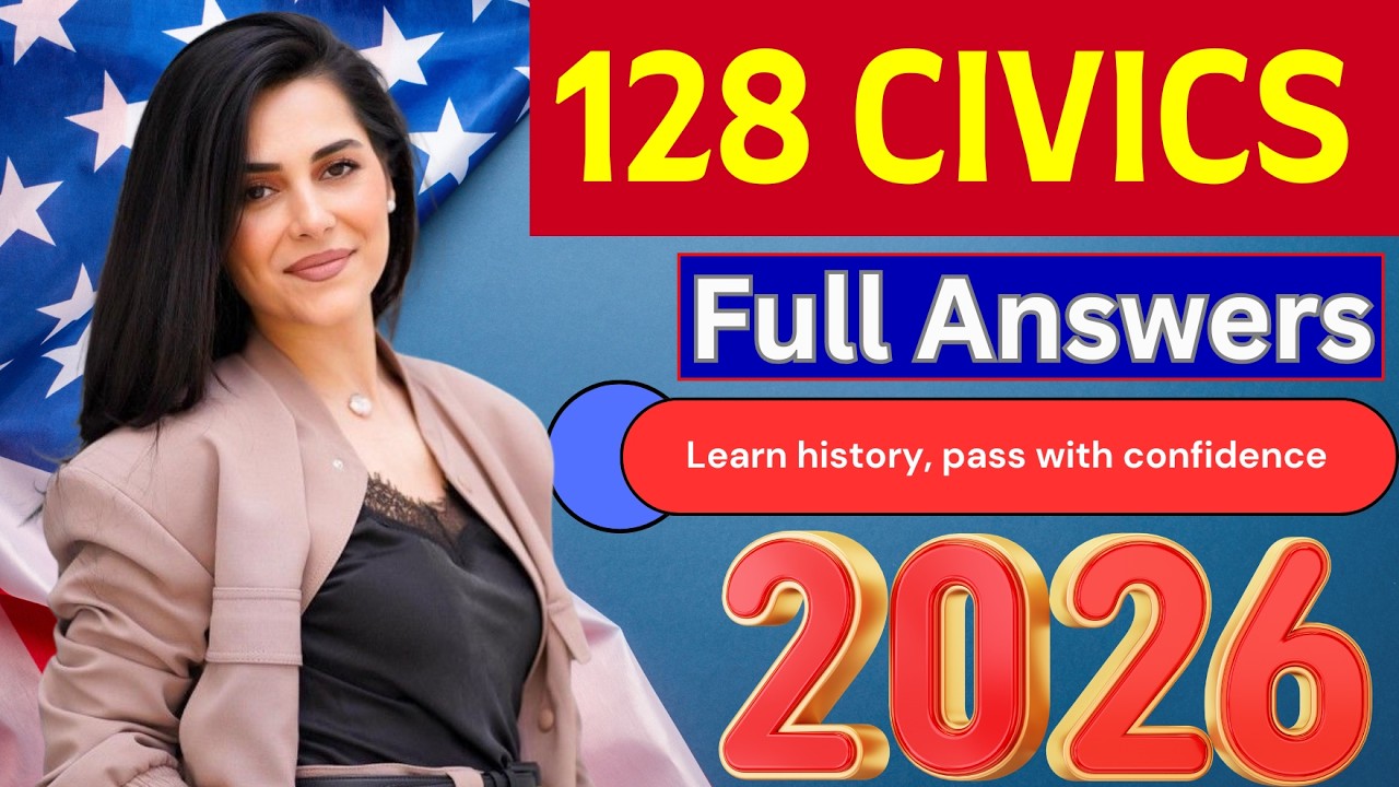 128 вопросов по обществознанию и полные ответы для собеседования на получение гражданства США в 2...