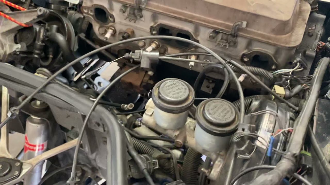 C4 Corvette engine removal YouTube