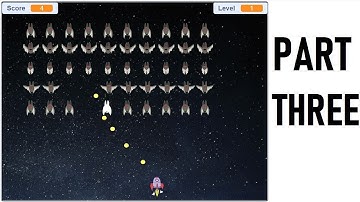 Make Space Invaders in SCRATCH (Part 3: Enemies and Levels)