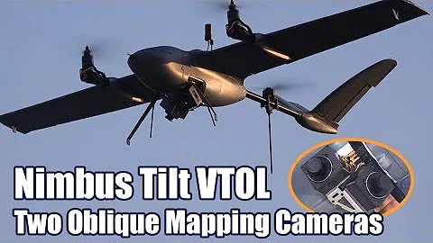 Nimbus Tilt VTOL Two Oblique Mapping Cameras 3D Modelling Project
