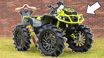 MY OUTLANDER IS BACK! *EXTREME MUD FOUR-WHEELER*