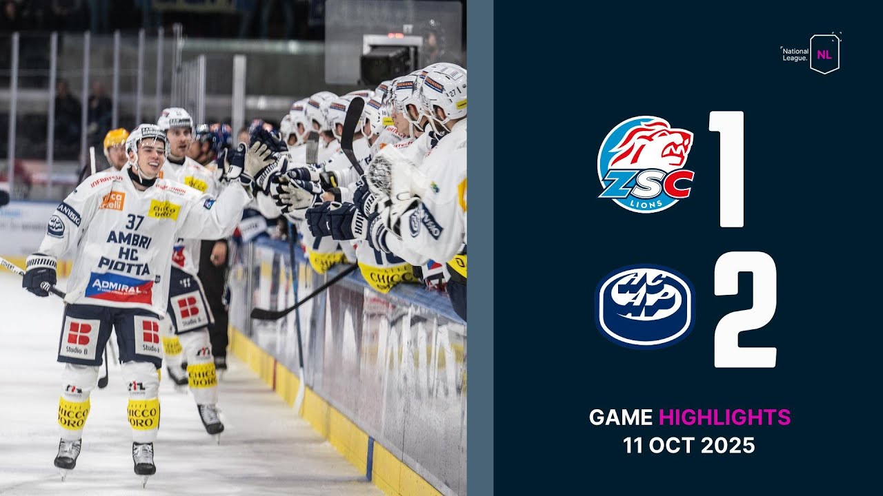 ZSC Lions vs. HC Ambri Piotta - Game Highlights