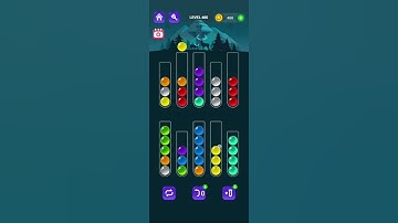Ball Sort Master Level 460 #ballsortmaster #ballsortmastersolution #puzzlegame #gaming #games