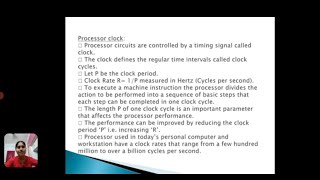 Processor Clock and Clock Rate - Computer Organization(CO)