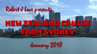 2018 New Zealand Cruise from Sydney