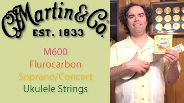 Martin M600 Carbon Ukulele Strings   Review & Sound Test