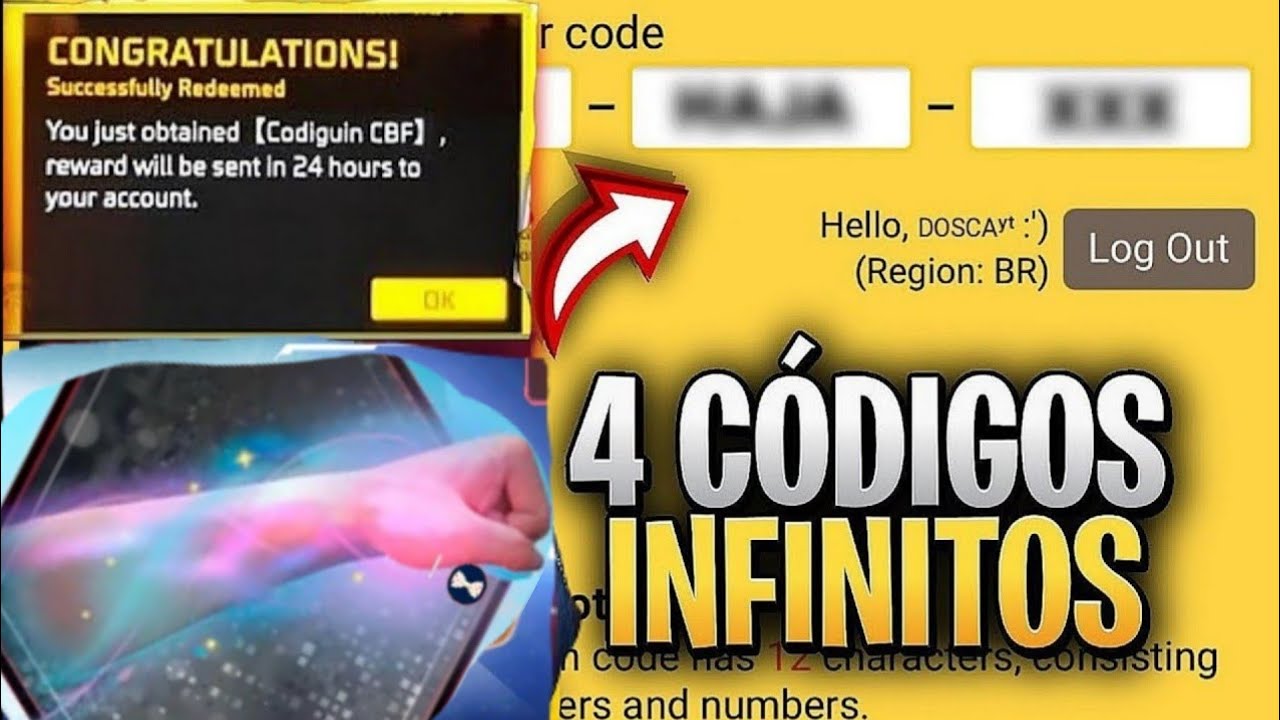 CapCut_codiguin de ff infinito ativo punho