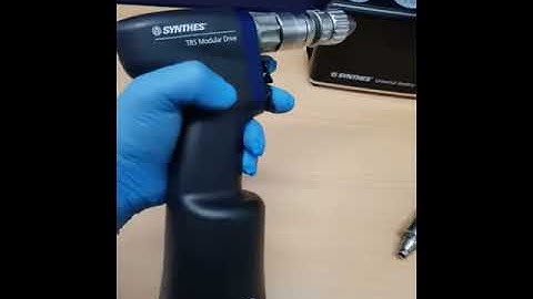synthes TRS modular drive hand piece