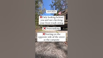 Avoid these RV parking mistakes! 😬 #rvtips
