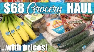 $68 Walmart Grocery Delivery Haul
