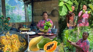 MASAK OSENG GANDUL DAN OSENG TAHU TEMPE