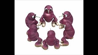 Happy Monkey Circle, но это Фасолька из Spore