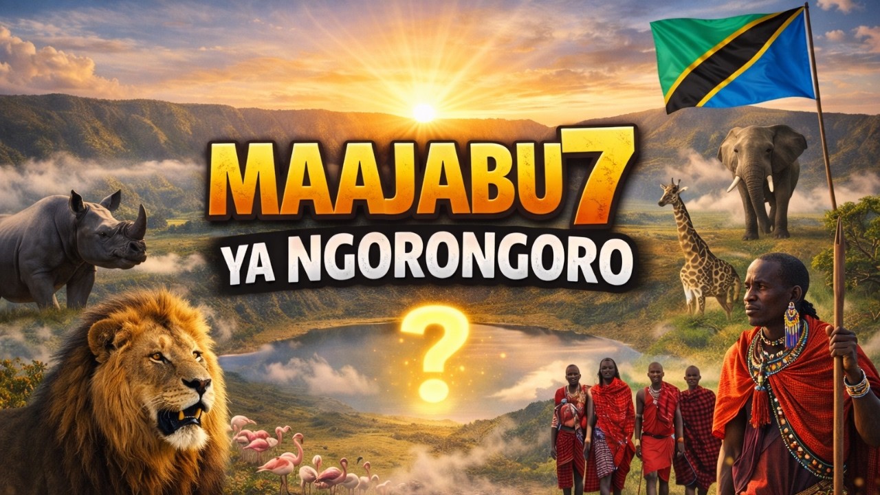 Maajabu 7 yaliyopo ndani ardhi ya Tanzania | Simba, Faru na Binadamu Wakiishi Pamoja