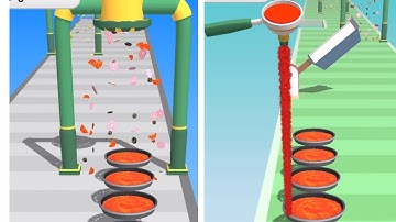 PIZZA STACK  All Levels Gameplay Walkthrough Android,ios Level 1-5