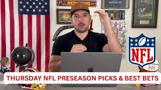 NFL IS BACK NFL Preseason Picks Best Bets for Cardinals vs Panthers Hall of Fame Game