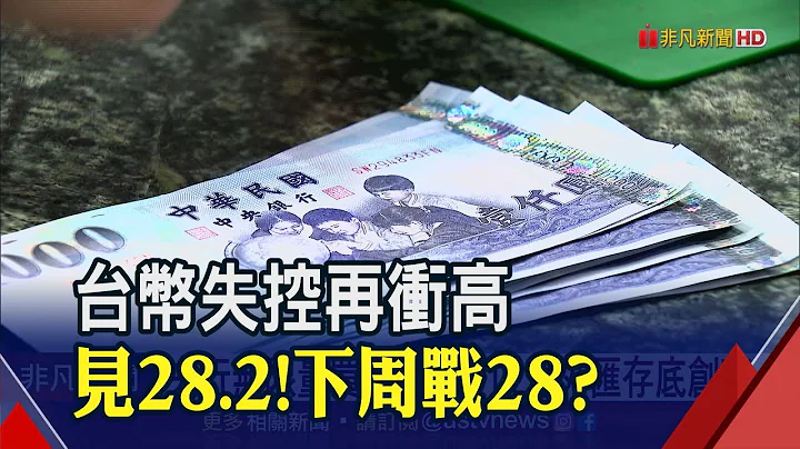 台币爆量!盘中狂升4.18角 央行压尾仍收23年高 央行阻升代价!11月外汇存底创高｜非凡财经新闻｜20201204 - 天天要闻