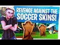 REVENGE against the Soccer Skin Tryhards! - Playing Pubs like it's a Pro Match in Fortnite