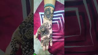 front hand arabic mehandi design 😱😱