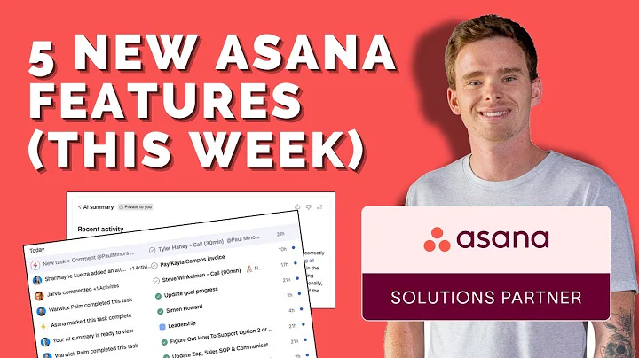 5 New Asana Features Just Released Nov 2025