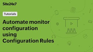 Famous Automate monitor configurations using Configuration Rules Profile