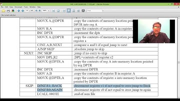 8051_ASCENDING ORDER