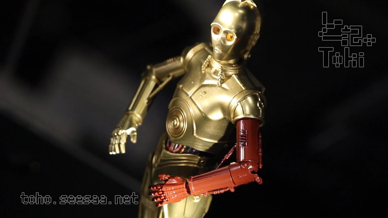 S.H.Figuarts C-3PO(THE FORCE AWAKENS) display - YouTube