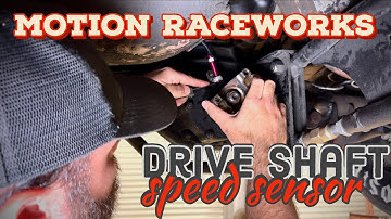 How-To: Install Motion Raceworks Driveshaft Speed Sensor