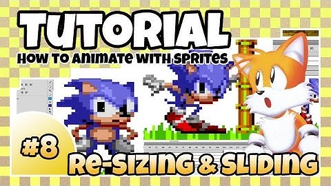 [Ep 8] Re-sizing and Sliding moving symbols :: Tutorial [Animating sprites]