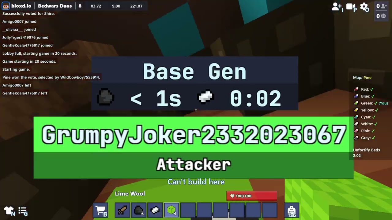 [Bloxd Bedwars] Playing Bedwars