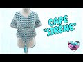 Cape crochet tutoriel dbutant capita poncho tejida a crochet facil crochet  knitting