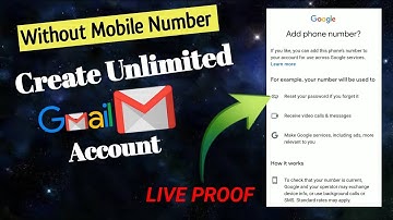 How to Create Gmail Account without Phone Number verification | নাম্বার ছাড়া জিমেল আইডি খুলুন