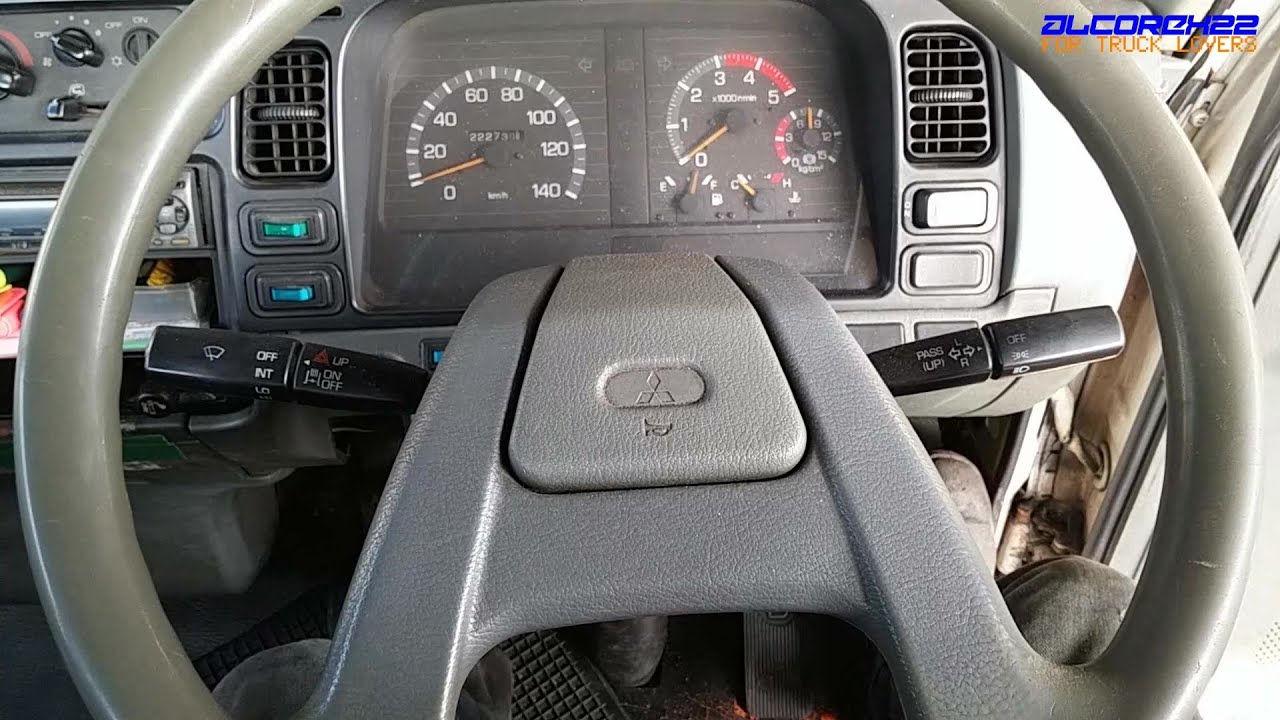 1997 Mitsubishi Fuso Canter(Fighter Mignon) FH211 Startup