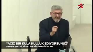 Aciz Bir Kula Kulluk Ediyorsunuz Kula Kulluk Edene Yazıklar Olsun Uzaktan Yakından Yuh Çekme Bana