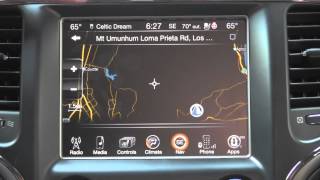 2014 Chrysler Dodge RAM Jeep uConnect 2 / uConnect 8.4 Navigation Review