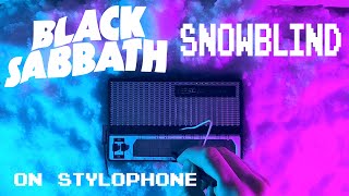 Black Sabbath - Snowblind (Stylophone cover) | ON SNOW