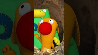 Who Made The Holes?🐿🕳 | Squirrel | Peet The Forest Detective #shorts