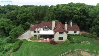 The M/V MARY SCHEEL Passing Elsah Illinois