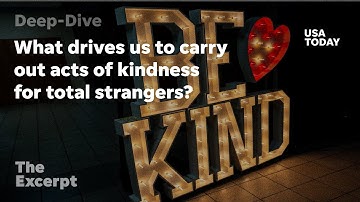 What drives us to carry out acts of kindness for total strangers?  | The Excerpt