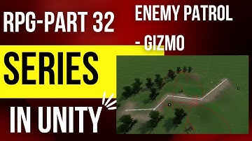 Unity Multiplayer RPG series part 32 - Patrolling system - Gizmo