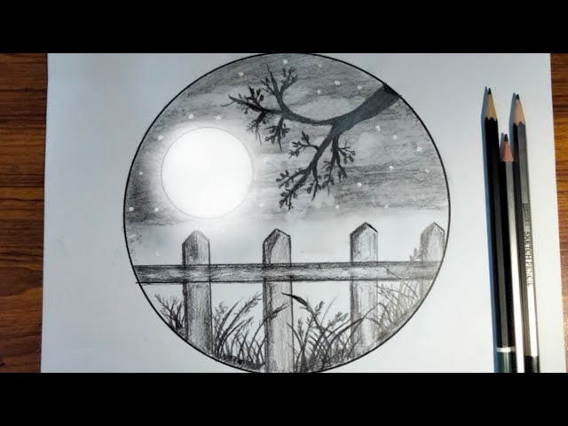 Full Moon Pencil Drawing Coasters Set of 4 for Sale by stephaniegalyon   Redbubble