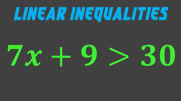Ex 4 | Linear Inequalities | Linear Inequations In One Variable