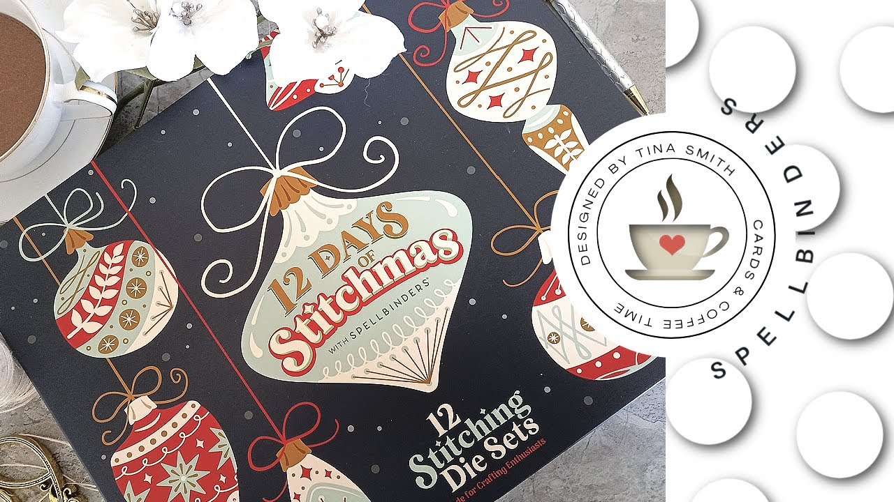 The Card Grotto: VIDEO  NO SPOILERS! Spellbinders 12 Days of Stitchmas 2023  Advent Calendar + Stitch Along Kit