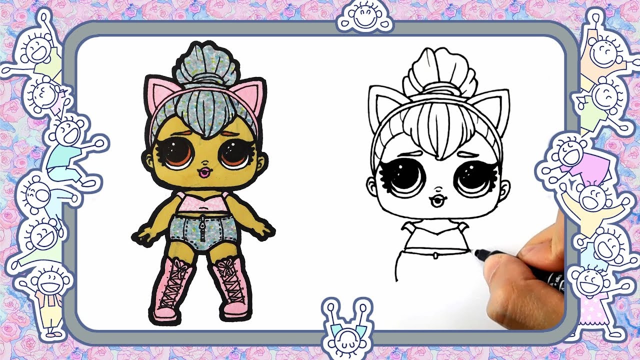 Lol Coloring Pages Kitty Queen - Wallpapers HD References