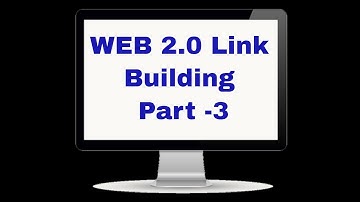 Web 2.0 Link Building  Bangla Tutorial   || SEO Lesson- 27 | Part-3