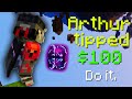 getting paid $$$ to void my rarest items (Hypixel SkyBlock)