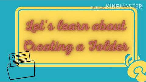 Class-4 Creating a Folder in Edubuntu