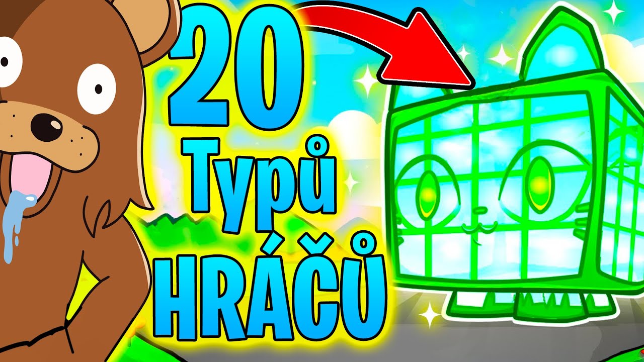 TYPY HRÁČŮ V ROBLOXU! 🤪🎮 (Pet Simulator X)