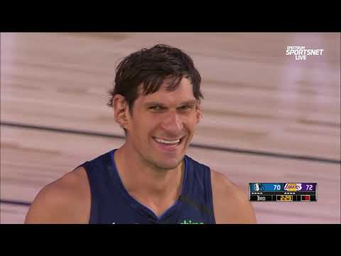 Boban Blocks Dwight Howard Without Jumping In Hilarious Exchange